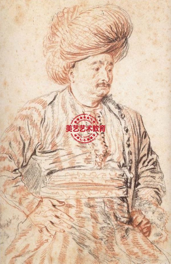 Jean—A ntoine Watteau洛可可风格绘画作品欣赏【油画