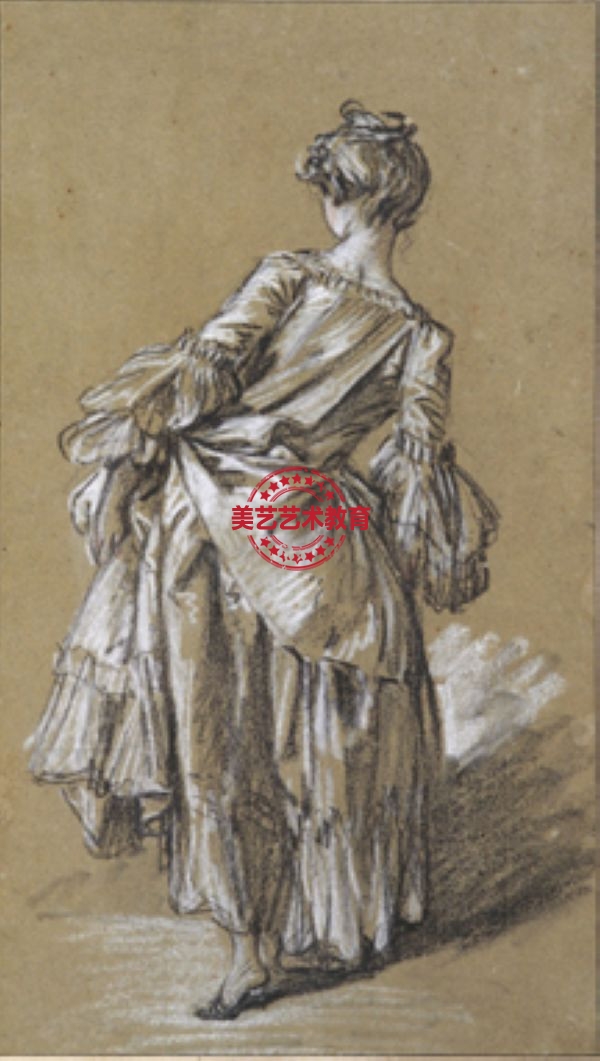 Jean—A ntoine Watteau洛可可风格绘画作品欣赏【油画