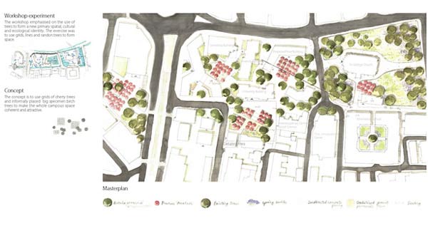 谢菲尔德大学景观建筑作品欣赏 谢菲尔德大学景观建筑作品欣赏