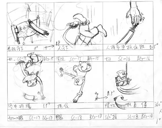 电影·说|看过徐克的分镜漫画手稿，感觉导演才是他的副业